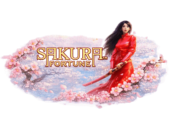 Sakura Fortune slot con tema giapponese e guerriera samurai